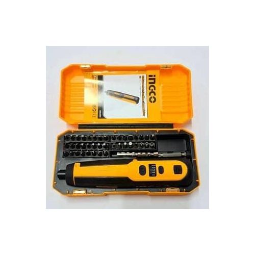 INGCO Li-Ion Cordless Screwdriver 4V - CSDLI0403 - Orange / Black