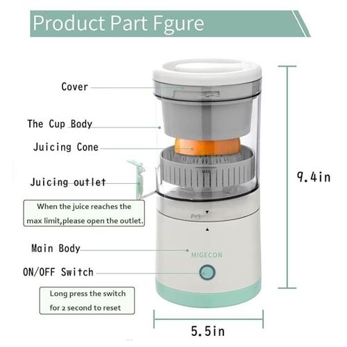 Orange Juice Extractor, -Green