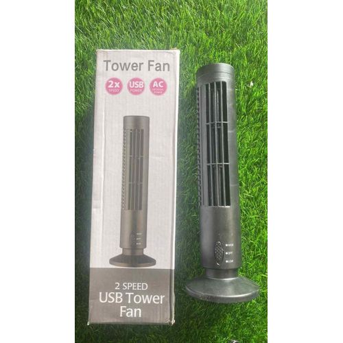 Tower 2X Speed Fan,  - Black,