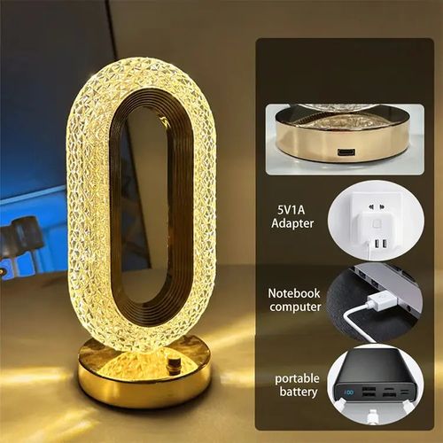 Crystal Living Room Bedside Creative Atmosphere led Night