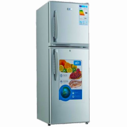 ADH 175 Litres Double Door Refrigerator With Deep Freezing Compartment-Grey/Silver