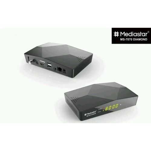 MS -7070 Diamond 4K Digital Satellite Receiver- Black