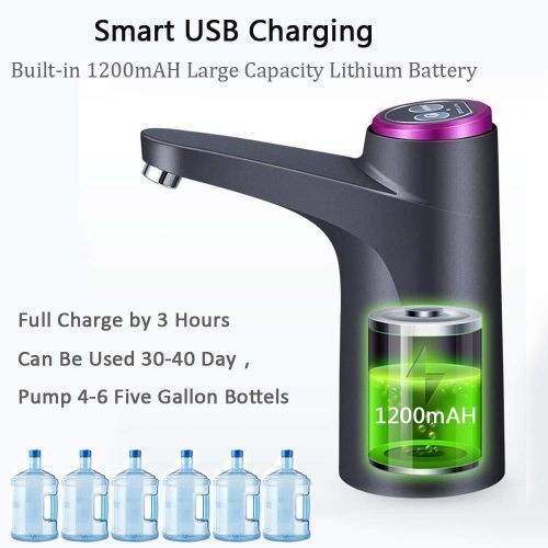 Mythco Automatic Electric Water Pump USB Rechargeable Dispenser