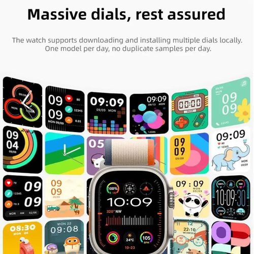 Amol FT9 New Smart watch /Amoled 2.2 Inches/Muslim Prayer Timing/Tasbih Counter/Quran Recitation/Smart Calling/Water Resistance/Health Monitoring/Voice Assistance/Heart rate/Blood Oxygen
