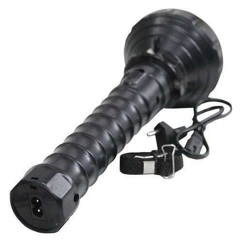Dp Portable Rechargeable Flashlight Torch - Black