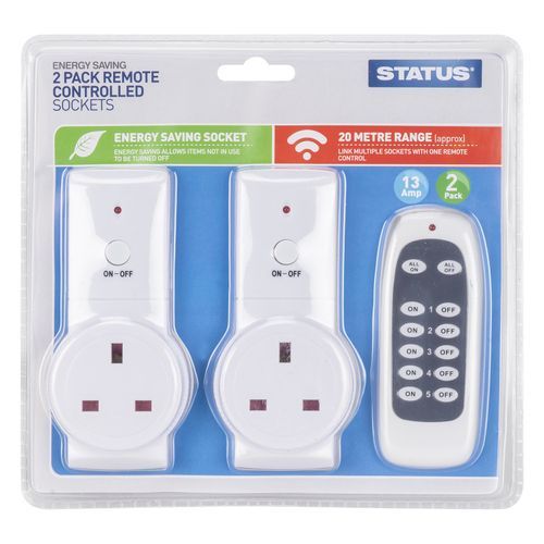 Other Remote Controlled Sockets 2Pack White