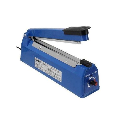 Handheld Impulse Sealer Machine Plastic Sealing - Blue