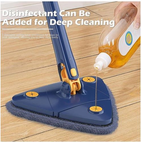 Adjustable Modern Mop With Includes Water Squeezer -Blue