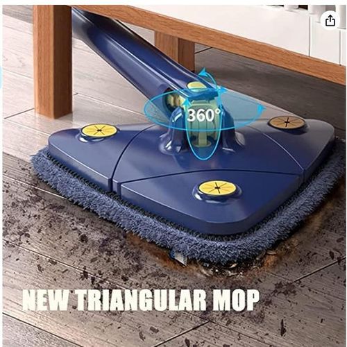 Adjustable Modern Mop With Includes Water Squeezer -Blue