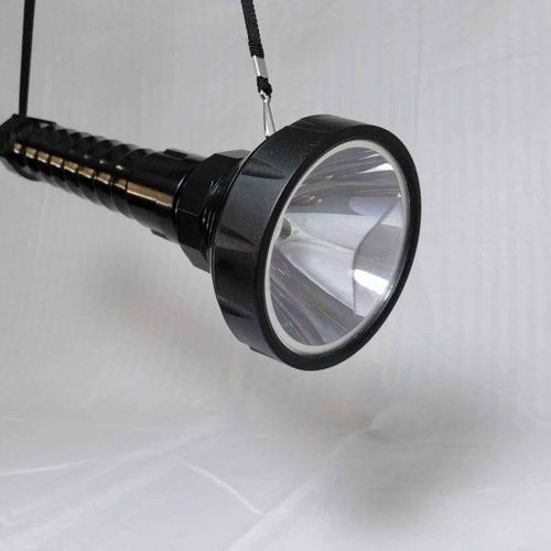 Torch / Flash Light Torch /  Dp Portable, Powerful And Rechargeable - Black
