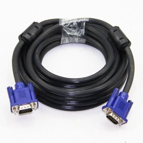 VGA To VGA High Quality  Cable - Black