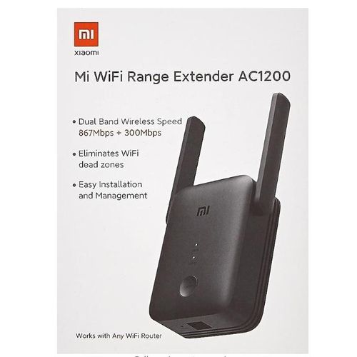 Xaomi Wi-Fi Extender Ac1200,  - Black,