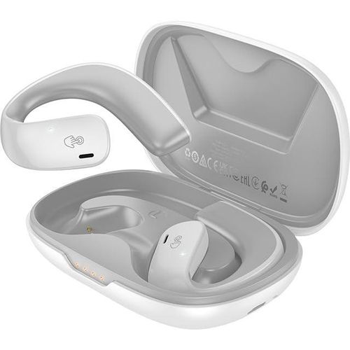 Earbuds EQ4 TWS Open Ear Air Conduction True Wireless Earphones Sport Wireless Headphone  Bluetooth 5.3  13MM Driver Bass Boost Upto 12hrs Play Time  Gaming Headset- Multicolor