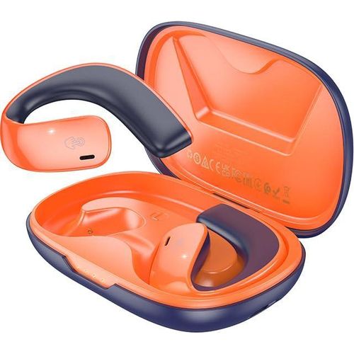 Earbuds EQ4 TWS Open Ear Air Conduction True Wireless Earphones Sport Wireless Headphone  Bluetooth 5.3  13MM Driver Bass Boost Upto 12hrs Play Time  Gaming Headset- Multicolor