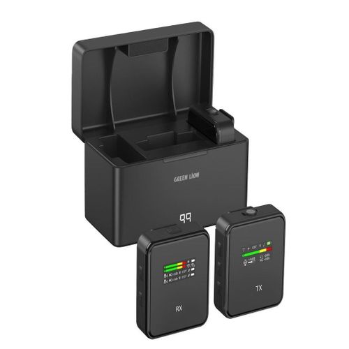 GLM-Professional Wireless Microphone 300mAh -Black