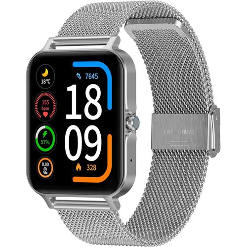 FT7 Startwatch 1.78 Inches Amoled, 250mah Battery, IP68 Waterproof, Innovative Design, Memory 128 MB, Health Monitoring, Multi Sport Modes - Multicolor
