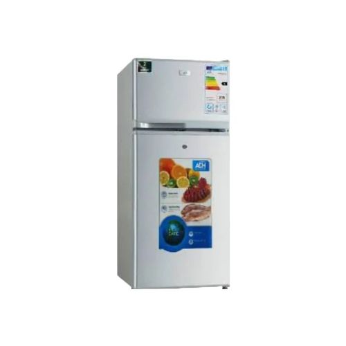 ADH 148 Litres Double Door Fridgerator Fast Cooling-Grey/Silver