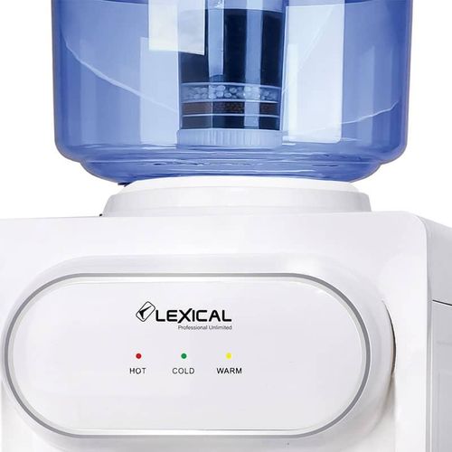 LEXICAL 2 Taps Table Water Cooler Water Dispenser- Multicolor
