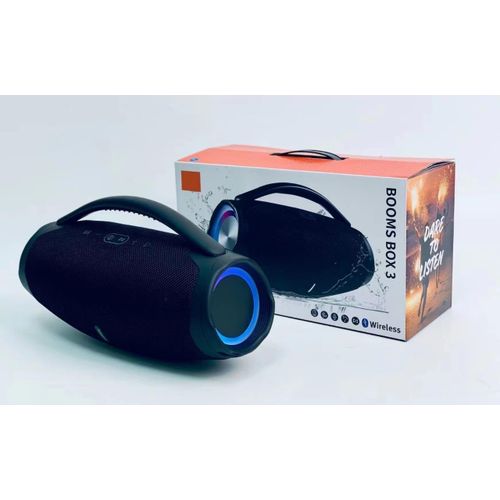 Wireless Bluetooth Speaker Music Center Portable RGB Light Effect Waterproof Subwoofer 3D Stereo Surround TWS Call Function