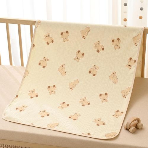 Waterproof Washable Mattress Mat for Baby Toddlers Cute Cartoon Bed Protector Diaper Bedding Pads Cloth Breathable