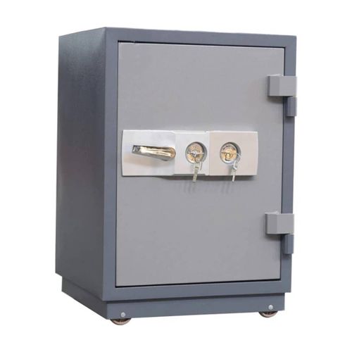 95KG Fire Proof Safe , Dual Key Locks For Enhanced Security Safety Box- Anti-Burglar Home & Office Fire Protection - Heavy-Duty Safe Box With Adjustable Shelf, Dual Locks Besides An Internal Lockable Drawer,2 Keys For Valuables, Documents- Multicolor