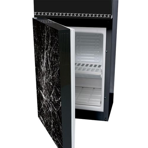 LEXICAL  Water Cool Floor Hot & Cold Water Dispenser With Compressor And Fridge - Multicolor