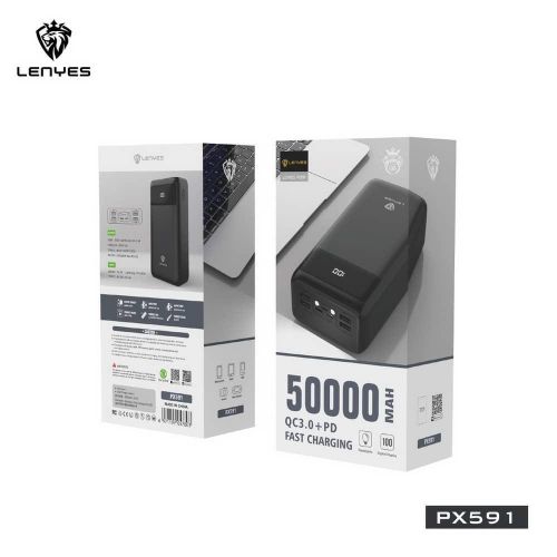 MagSafe Power Bank PX591 50,000mah- Black