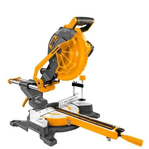 INGCO 1800W 255mm Electric Mitre Saw, BM2S180017 - Orange / Grey