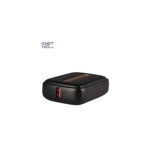 Power Bank 10000mAh PW-530 With Wireless Charging and Integrated Cables- Multicolor