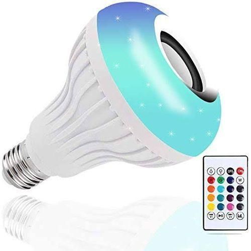 LED Music Light Bulb - White