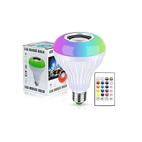 LED Music Light Bulb - White
