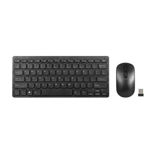Mini Keyboard Mouse Combo 2.4G Wireless 78 Key Mini
