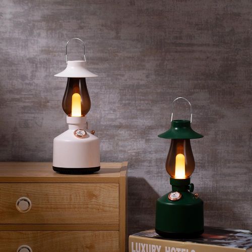 Outdoor camping kerosene lamp speaker usb Bluetooth music headlamp desktop night light Bluetooth speaker