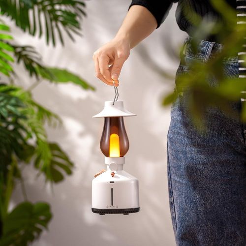 Outdoor camping kerosene lamp speaker usb Bluetooth music headlamp desktop night light Bluetooth speaker