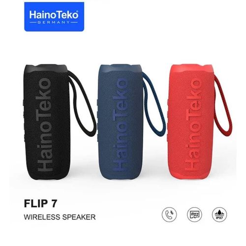 Wireless Portable Flip 7 Bluetooth Speaker For Indoor and Outdoor- Multicolor