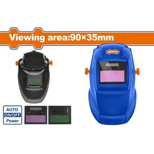 WADFOW WWH2501 - Auto-Darkening Welding Helmet - Blue