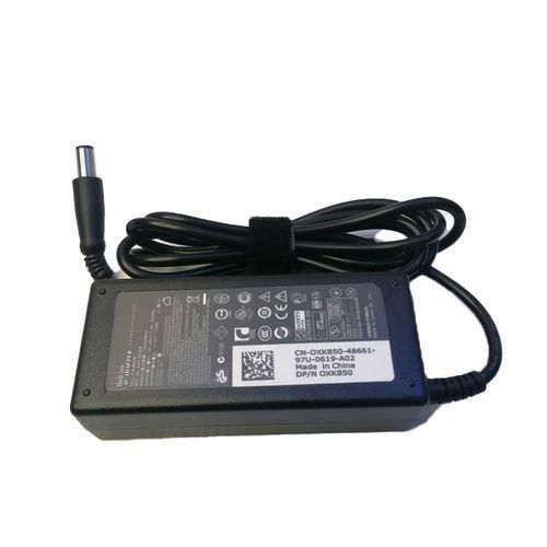 Big Pin 19.5V 3.34A Laptop Adapter Charger Plus Power Cable - Black