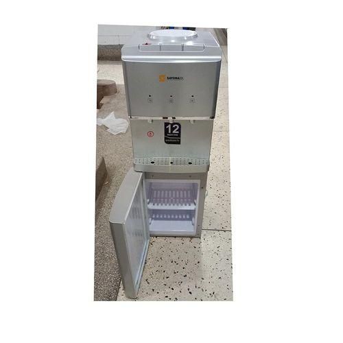 Sayona Hot, Cold and Normal Water Dispenser With Storage Space - Silver