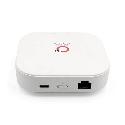 OLAX Advanced MT30 Hotsale Wifi 4g LTE Routers Type-C 4000mah Battery Wireless Router CPE LAN Port Pocket Modem Mobile Router-White