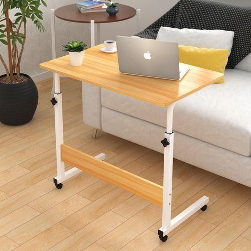 Adjustable Wooden Breakfast, Laptop Table Stand - Brown.