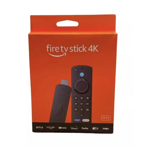 Amazon Fire TV Stick 4K (2nd Generation) UltraHD Stream Prime Video Netflix 9Now 7plus Remote Media Streamer with Alexa Voice Remote 3rd Gen- Black