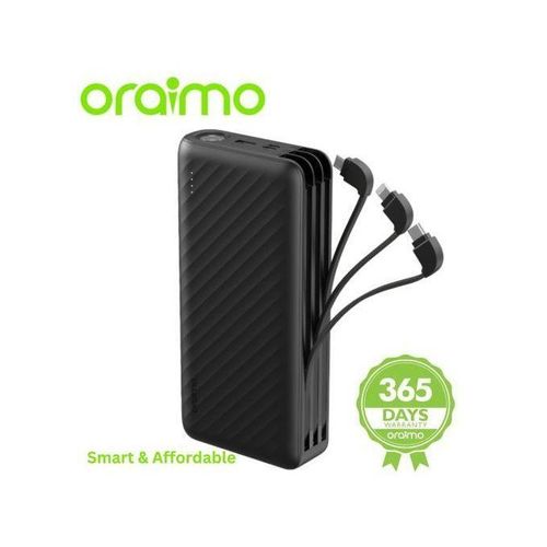Mobile Battery 27000mAh Traveler Link With Inbuilt Cables 12W Power Bank Thin Smartphone ChargerConvenient to Carry, Business Trips, Travel, Emergency Measures, PSE Certified, Compatible with iPhone, iPad, and Android Devices- Black