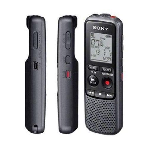 ICD-PX240 4GB Mono Digital Voice Recorder With Built-In Stereo Microphone -Black