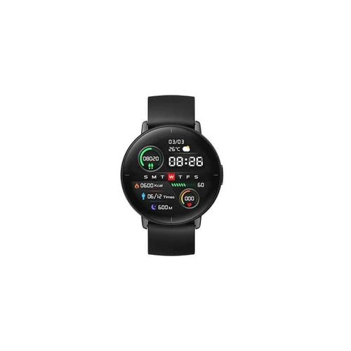 Lite Xpaw004 Smart Watch 1.3-Inch Amoled Display With 2.5D Tempered Glass, Blood Oxygen & Heart Rate Monitoring Multi-language Smart Watch Global Version-Bluetooth, USB -Black