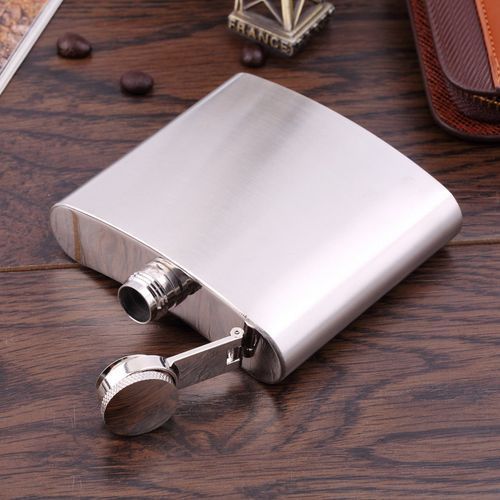 Portable Stainless Steel Alcohol Whiskey Wine Hip Flask