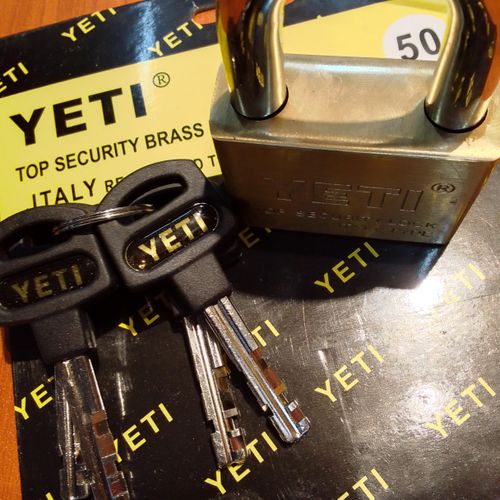 Yeti Original Padlock 50mm-gold