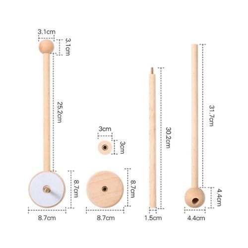 Baby Crib Mobile Arm - Wooden Mobile Arm for Crib Mobile Ha NO5115