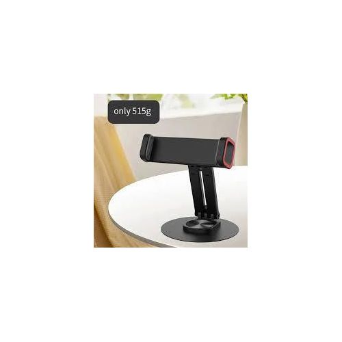 MK-63 Destop Holder Rotating Stable and Anti-skid Wide Compatibility Foldable Desktop Holder For Mobile Tablet iPhone iPad - Multicolor