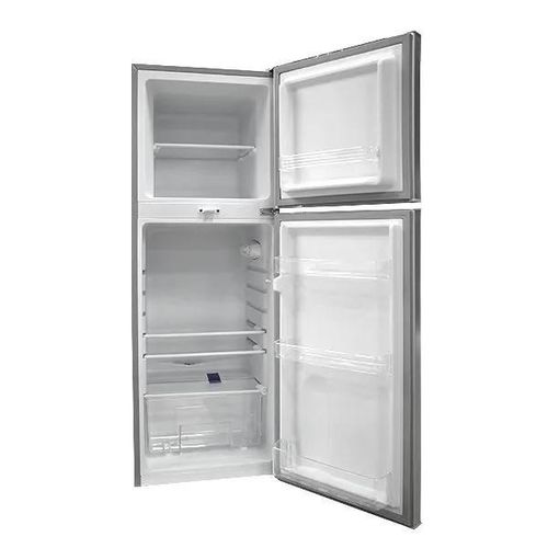 ADH Fast Cooling Refrigerator Of 158 Liters Double Door-Grey/Silver