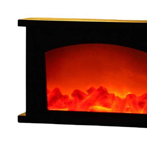 LED Fireplace Lantern Flamless  Effect Lamp Home